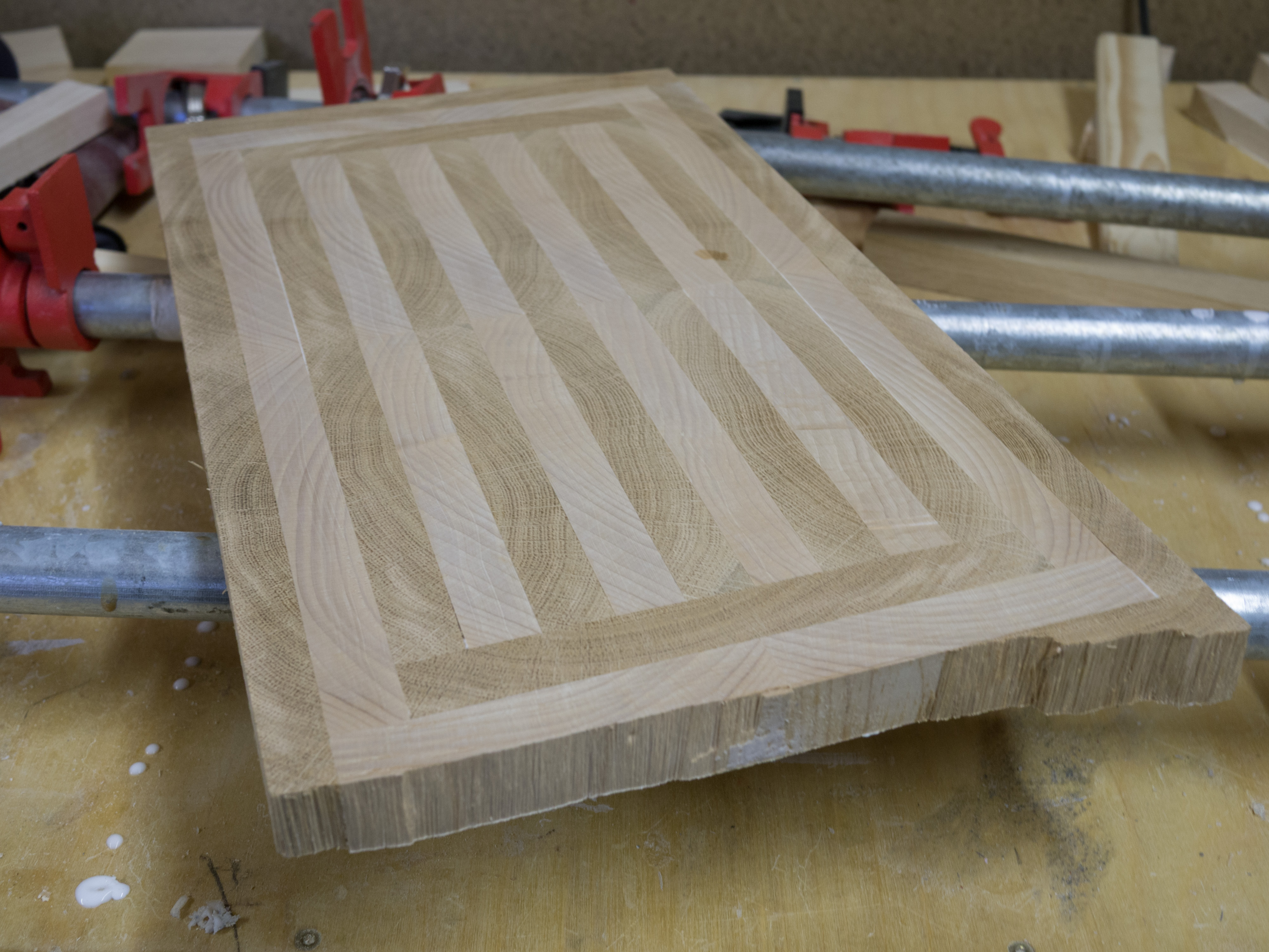 20161217 Yet another End Grain Cutting Board 013